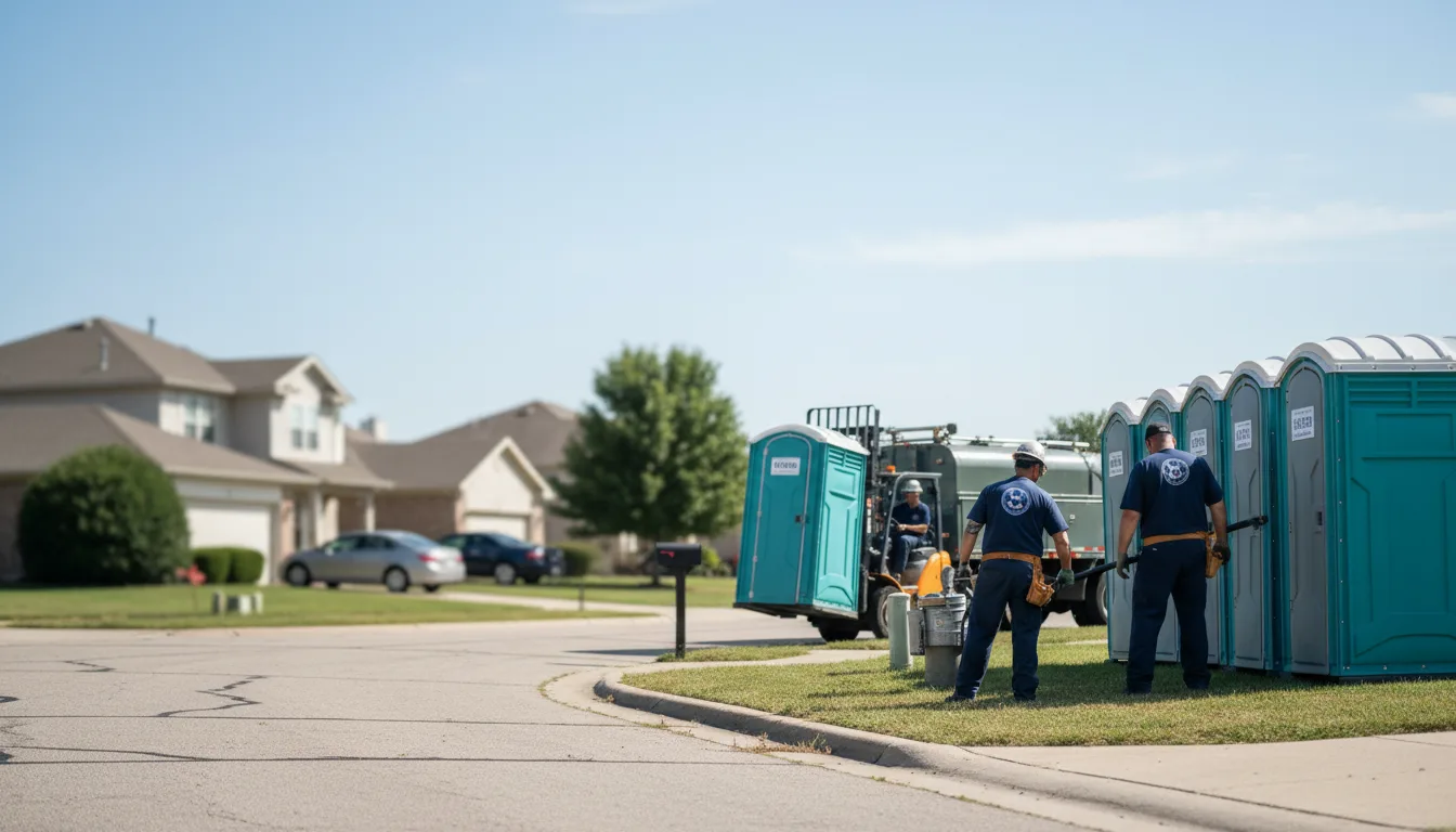 Porta Potty Rental in Grinnell, KS near me